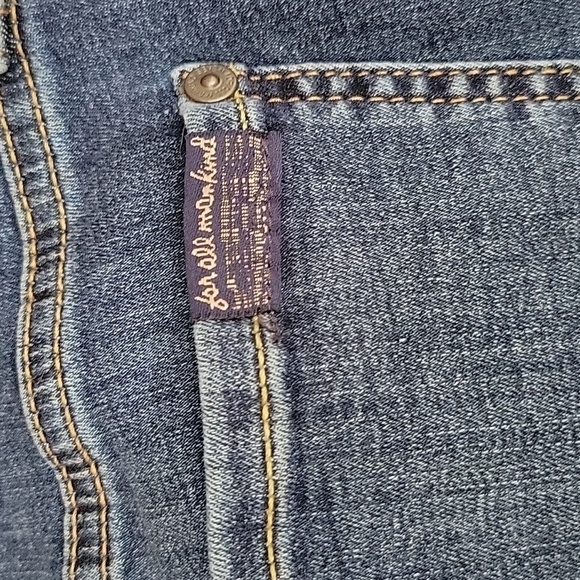 7 For All Mankind Size 25 Gwenevere Dark Wash Skinny Jeans - Picture 7 of 12